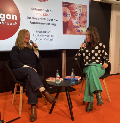 Pina Kühr auf der Frankfurter Buchmesse 2025