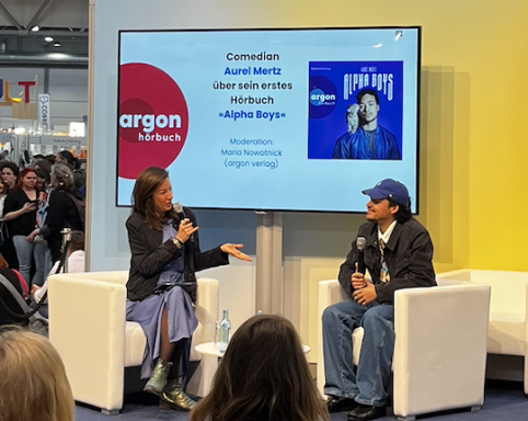 Aurel Mertz auf der Leipziger Buchmesse 2026